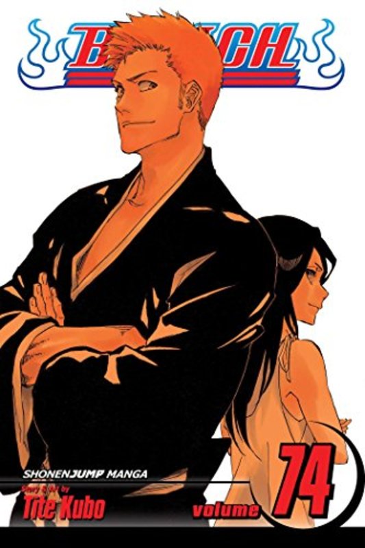 Book cover for "Bleach, Volume 74" by Tite Kubo