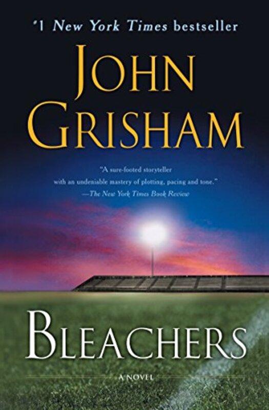 Book cover for "Bleachers"