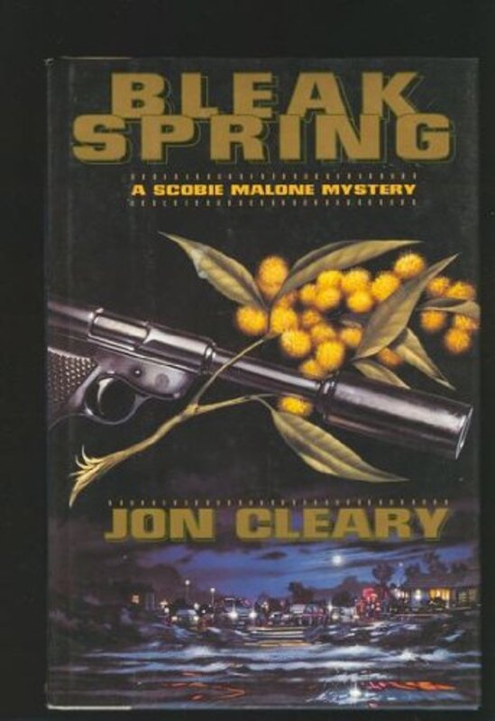 Book cover for "Bleak Spring" by Jon Cleary