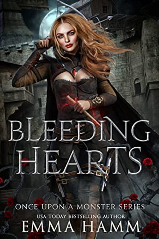 Book cover for "Bleeding Hearts" by Emma Hamm