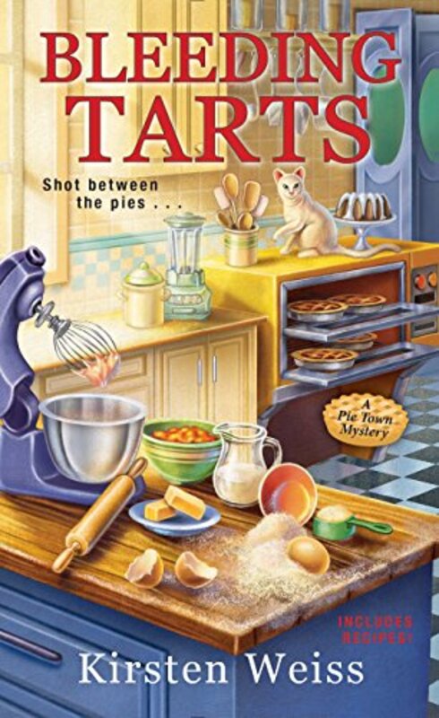Book cover for "Bleeding Tarts" by Kirsten Weiss