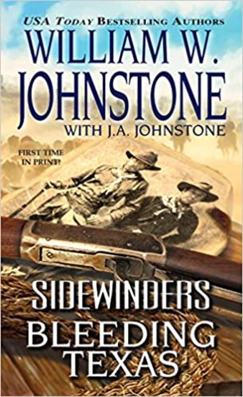 Book cover for "Bleeding Texas" by William W Johnstone