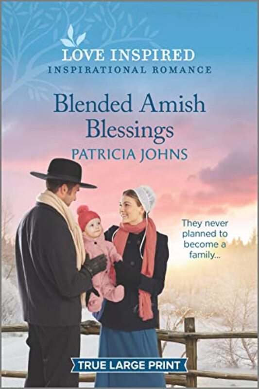 Book cover for "Blended Amish Blessings" by Patricia Johns