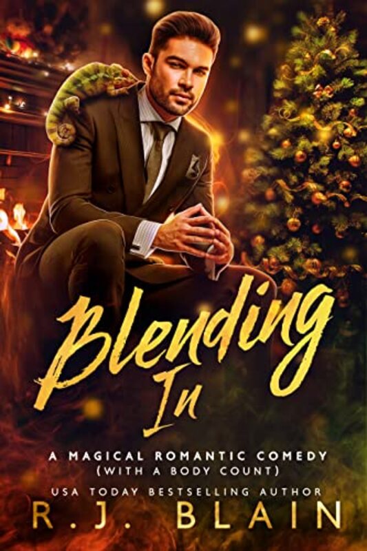 Book cover for "Blending In" by RJ Blain