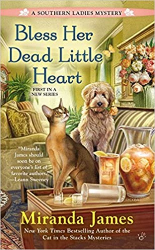 Book cover for "Bless Her Dead Little Heart" by Miranda James