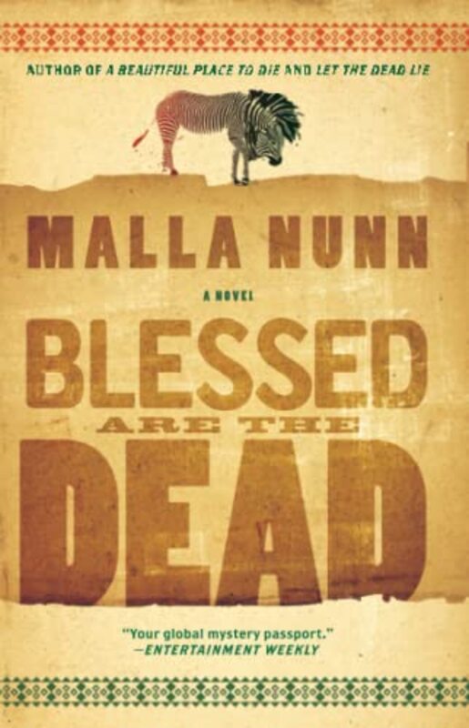 Book cover for "Blessed Are the Dead / Silent Valley" by Malla Nunn