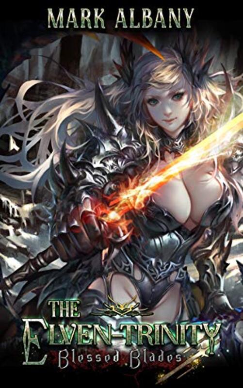 Book cover for "Blessed Blades" by Mark Albany