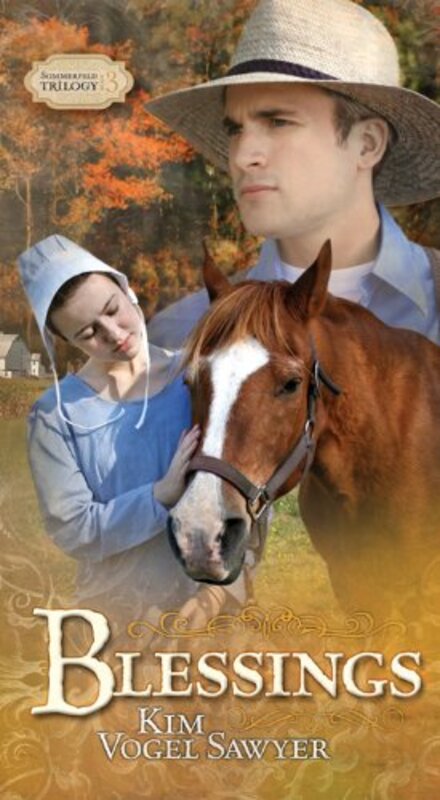 Book cover for "Blessings" by Kim Vogel Sawyer