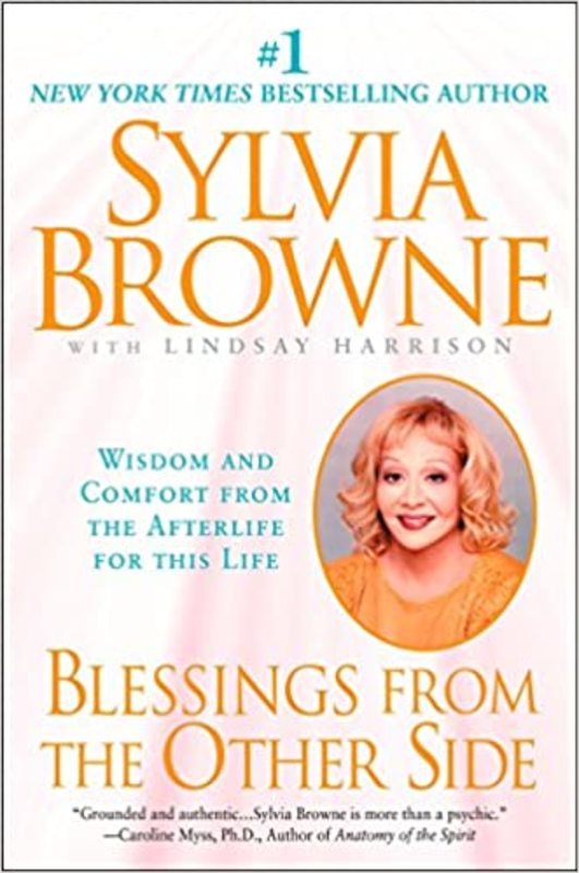 Book cover for "Blessings from the Other Side" by Sylvia Browne