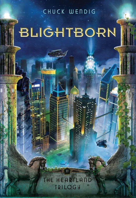 Book cover for "Blightborn" by Chuck Wendig