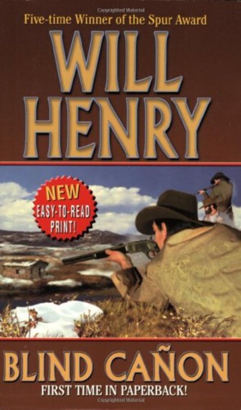 Book cover for "Blind Canon" by Will Henry