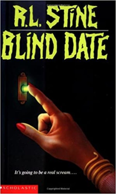Book cover for "Blind Date" by R.L. Stine