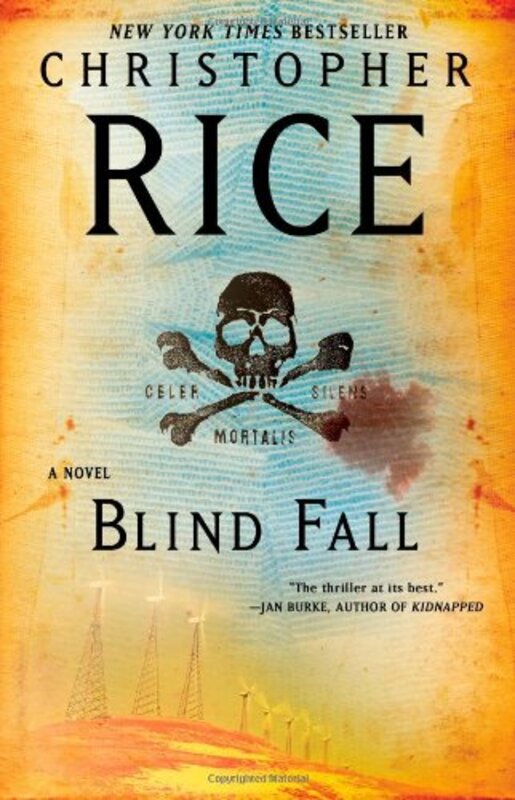Book cover for "Blind Fall" by Christopher Rice