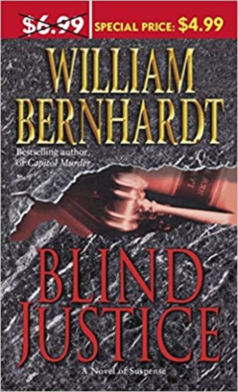 Book cover for "Blind Justice" by William Bernhardt