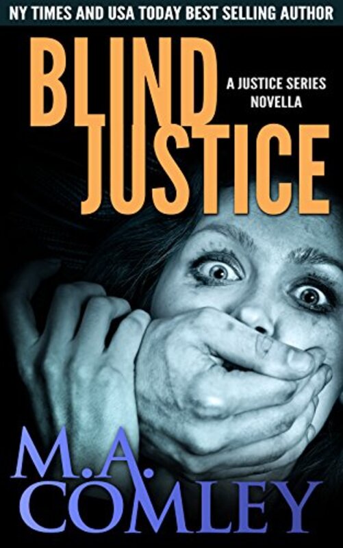 Book cover for "Blind Justice" by MA Comley