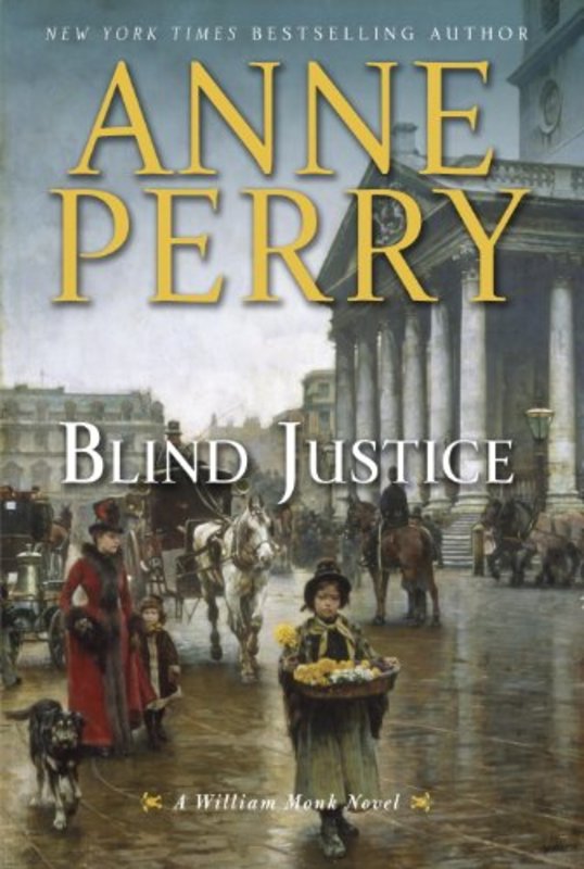 Book cover for "Blind Justice" by Anne Perry