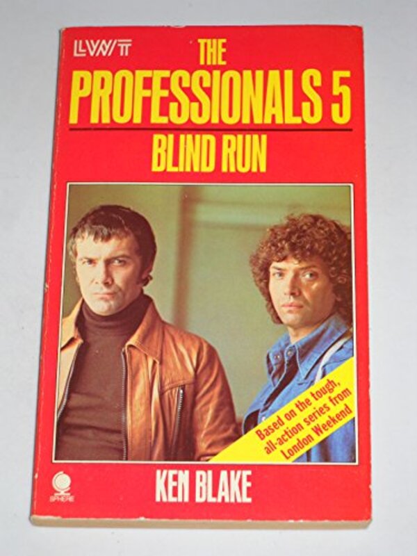 Book cover for "Blind Run" by Ken Blake