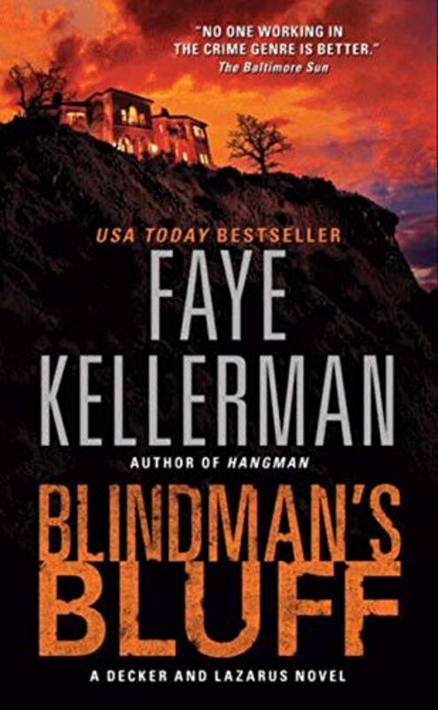 Book cover for "Blindman's Bluff" by Faye Kellerman