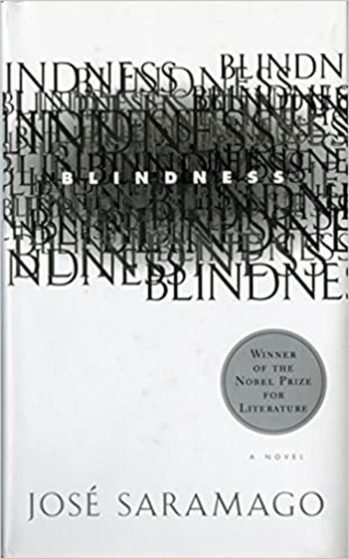 Book cover for "Blindness" by Jose Saramago