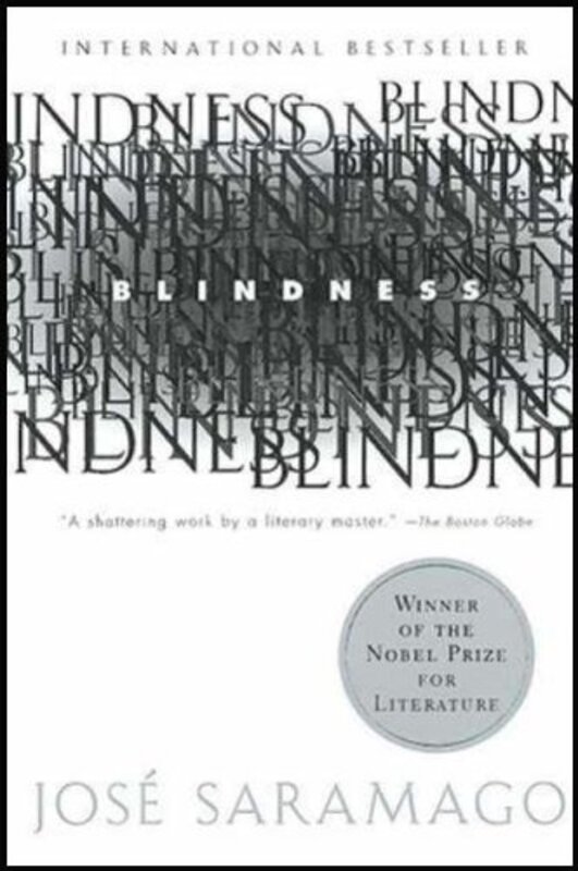 Book cover for "Blindness" by Jose Saramago