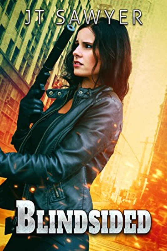 Book cover for "Blindsided" by JT Sawyer