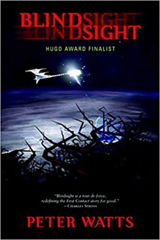 Book cover for "Blindsight" by Peter Watts