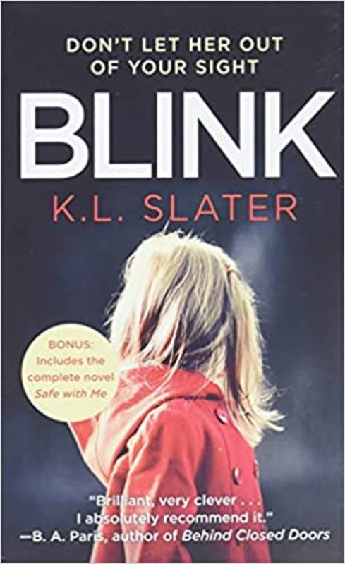 Book cover for "Blink" by KL Slater