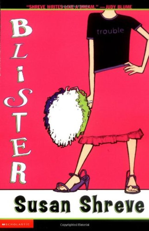 Book cover for "Blister" by Susan Richards Shreve