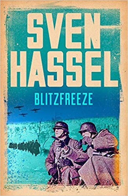 Book cover for "Blitzfreeze" by Sven Hassel