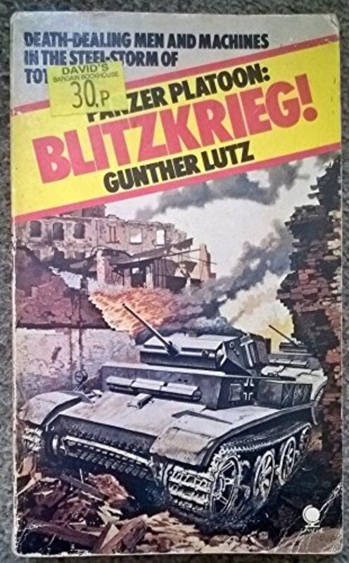 Book cover for "Blitzkrieg" by Gunther Lutz