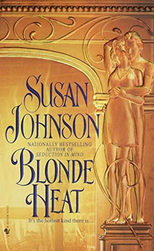 Book cover for "Blonde Heat" by Susan Johnson