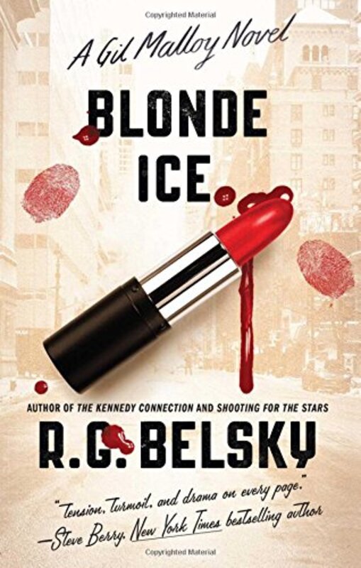 Book cover for "Blonde Ice" by RG Belsky