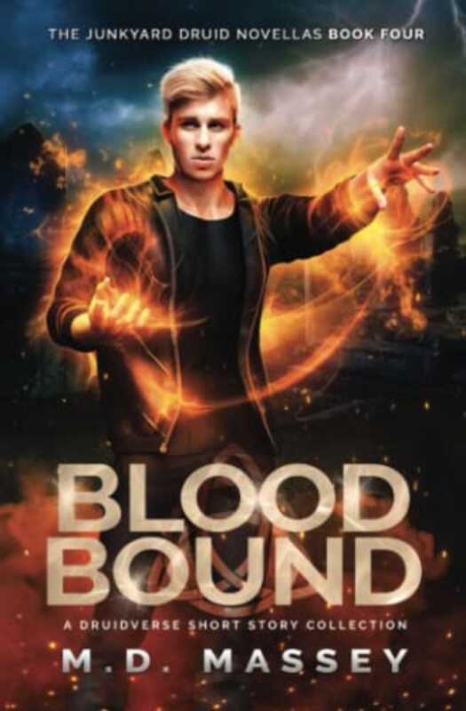 Book cover for "Blood Bound" by MD Massey