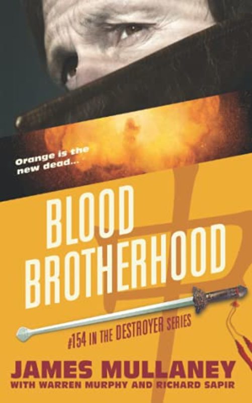 Book cover for "Blood Brotherhood" by Warren Murphy