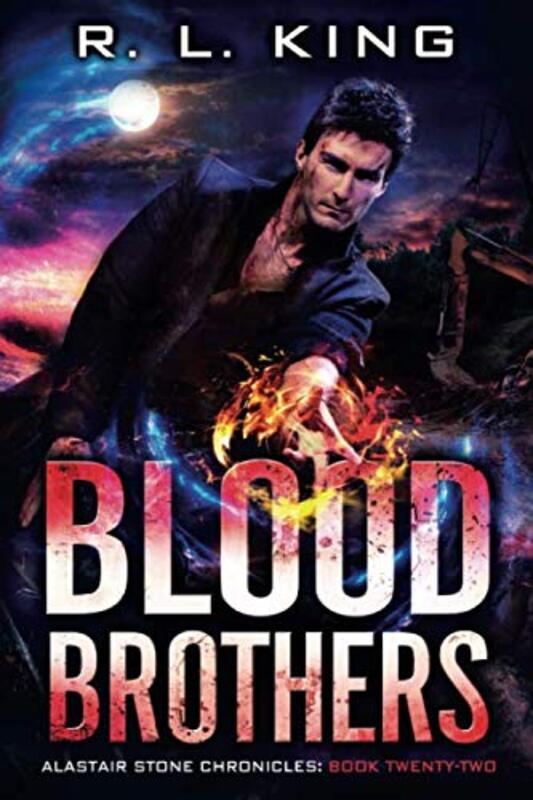 Book cover for "Blood Brothers" by RL King