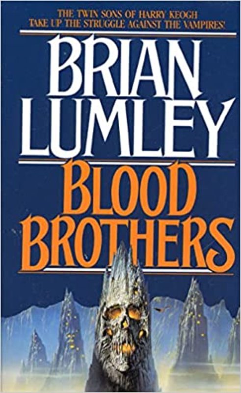Book cover for "Blood Brothers" by Brian Lumley