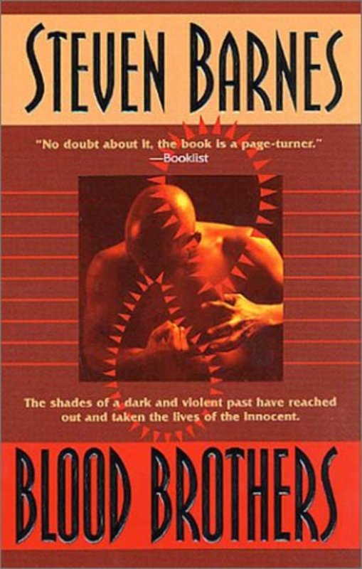 Book cover for "Blood Brothers" by Steven Barnes