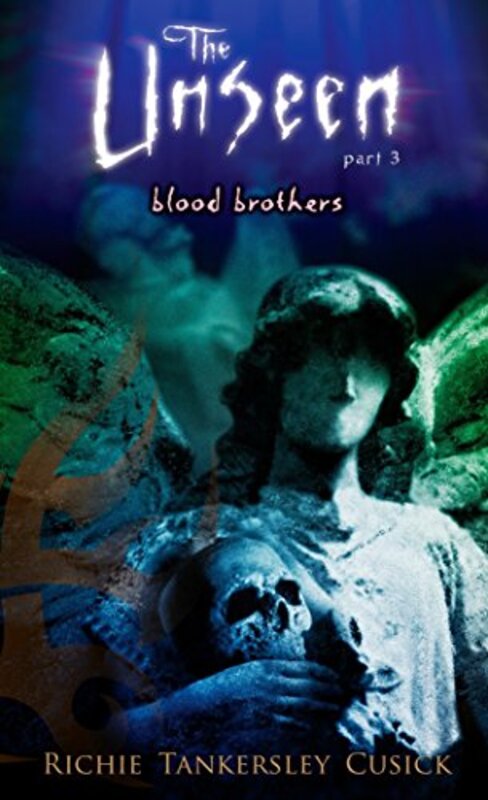 Book cover for "Blood Brothers" by Richie Tankersley Cusick