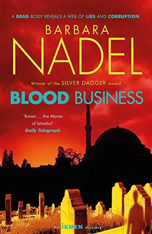 Book cover for "Blood Business" by Barbara Nadel