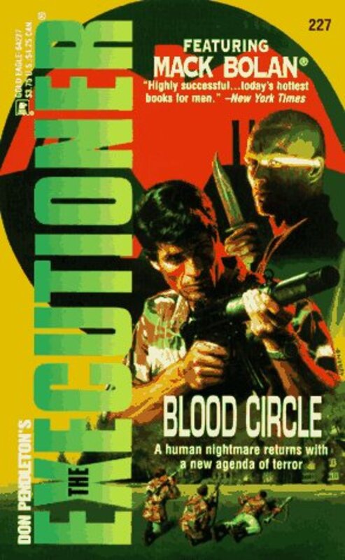 Book cover for "Blood Circle" by Don Pendleton