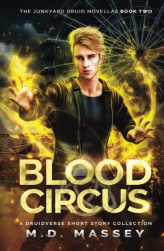 Book cover for "Blood Circus" by MD Massey
