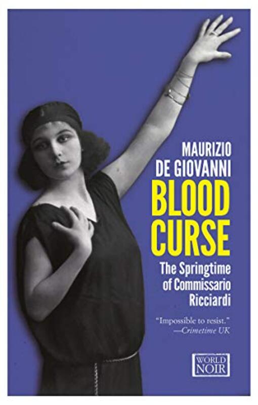 Book cover for "Blood Curse" by Maurizio de Giovanni