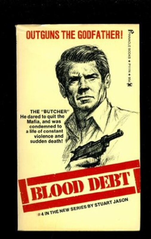 Book cover for "Blood Debt" by Stuart Jason