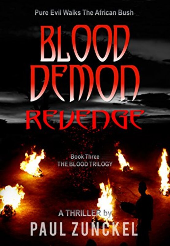 Book cover for "Blood Demon" by Paul Zunckel