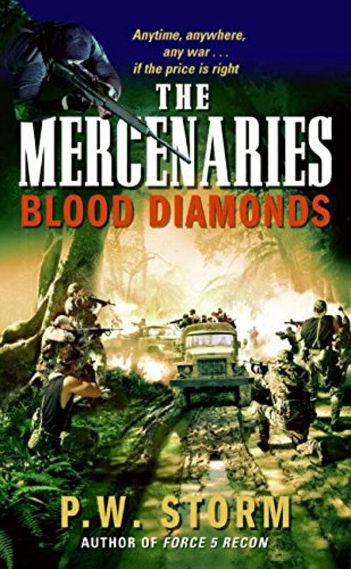 Book cover for "Blood Diamonds" by Peter Telep