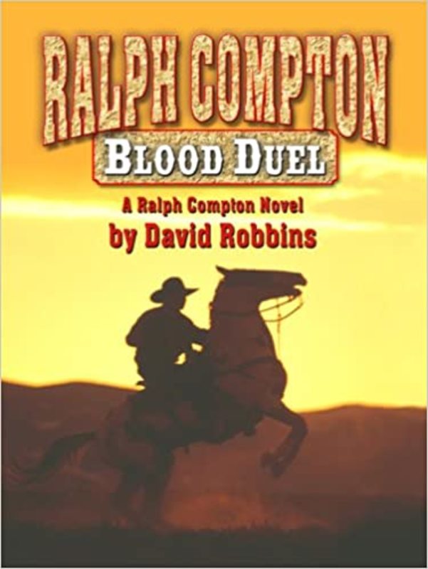 Book cover for "Blood Duel" by David Robbins