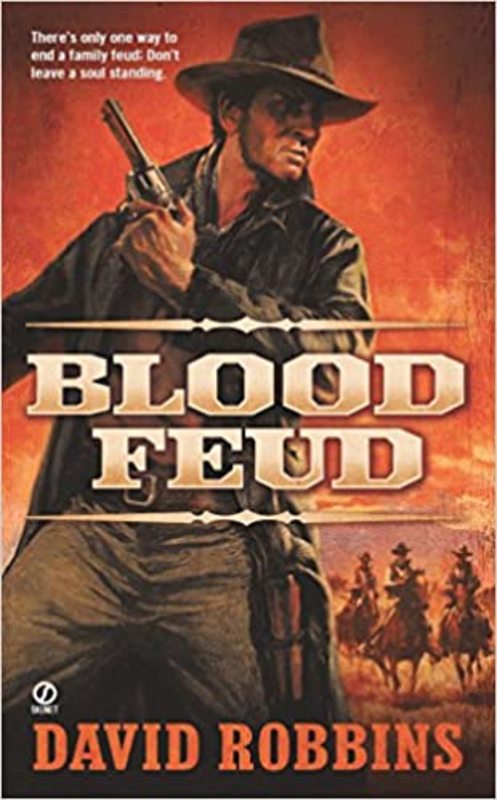 Book cover for "Blood Feud" by David Robbins