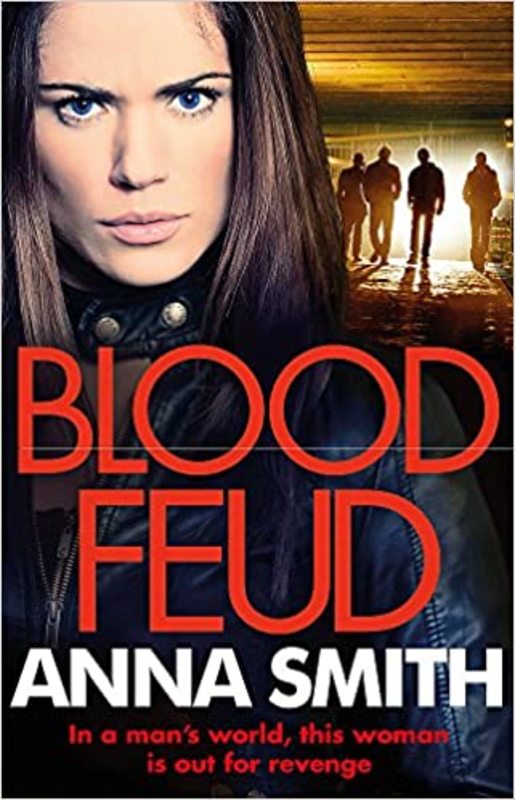Book cover for "Blood Feud" by Anna Smith