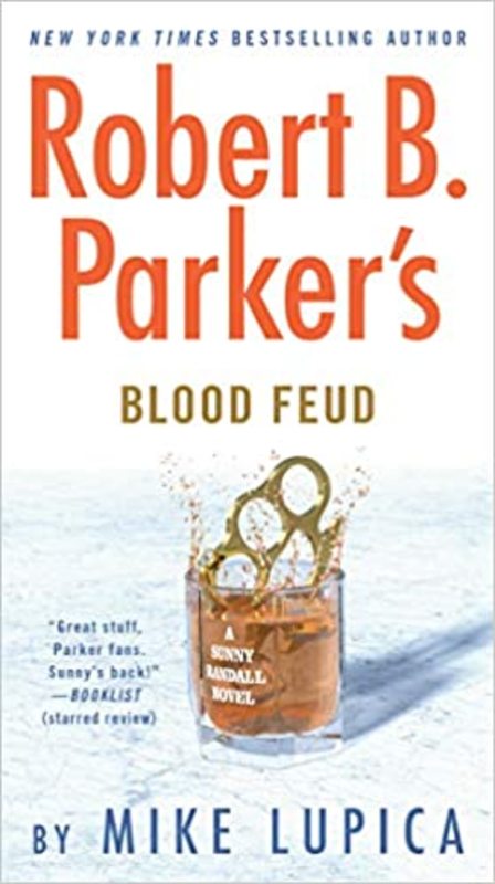 Book cover for "Blood Feud" by Mike Lupica
