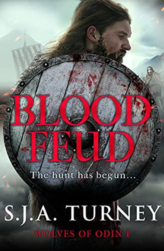 Book cover for "Blood Feud" by Simon S J A Turney